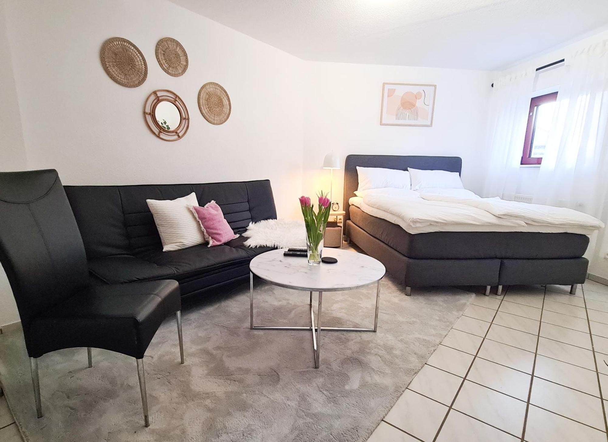 Ferienwohnung Rote Tuer - Landleben Pur! Kirchhain Dış mekan fotoğraf