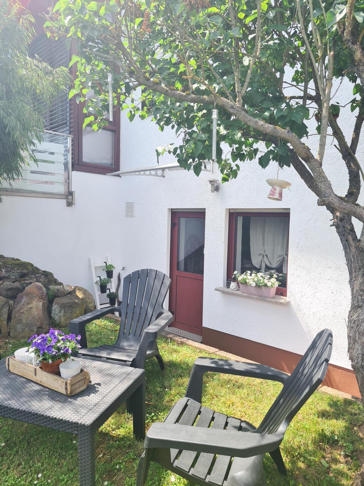 Ferienwohnung Rote Tuer - Landleben Pur! Kirchhain Dış mekan fotoğraf